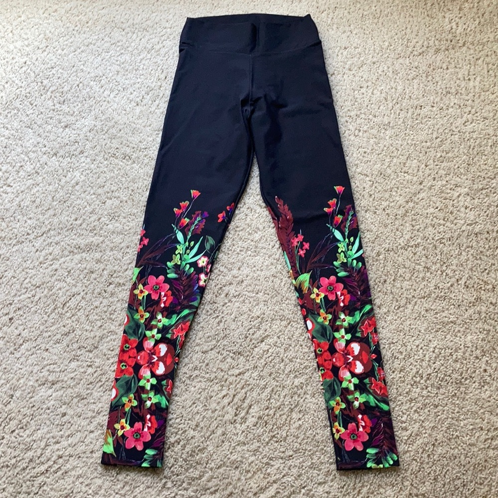 Liquido extra long eco leggings enchanted garden